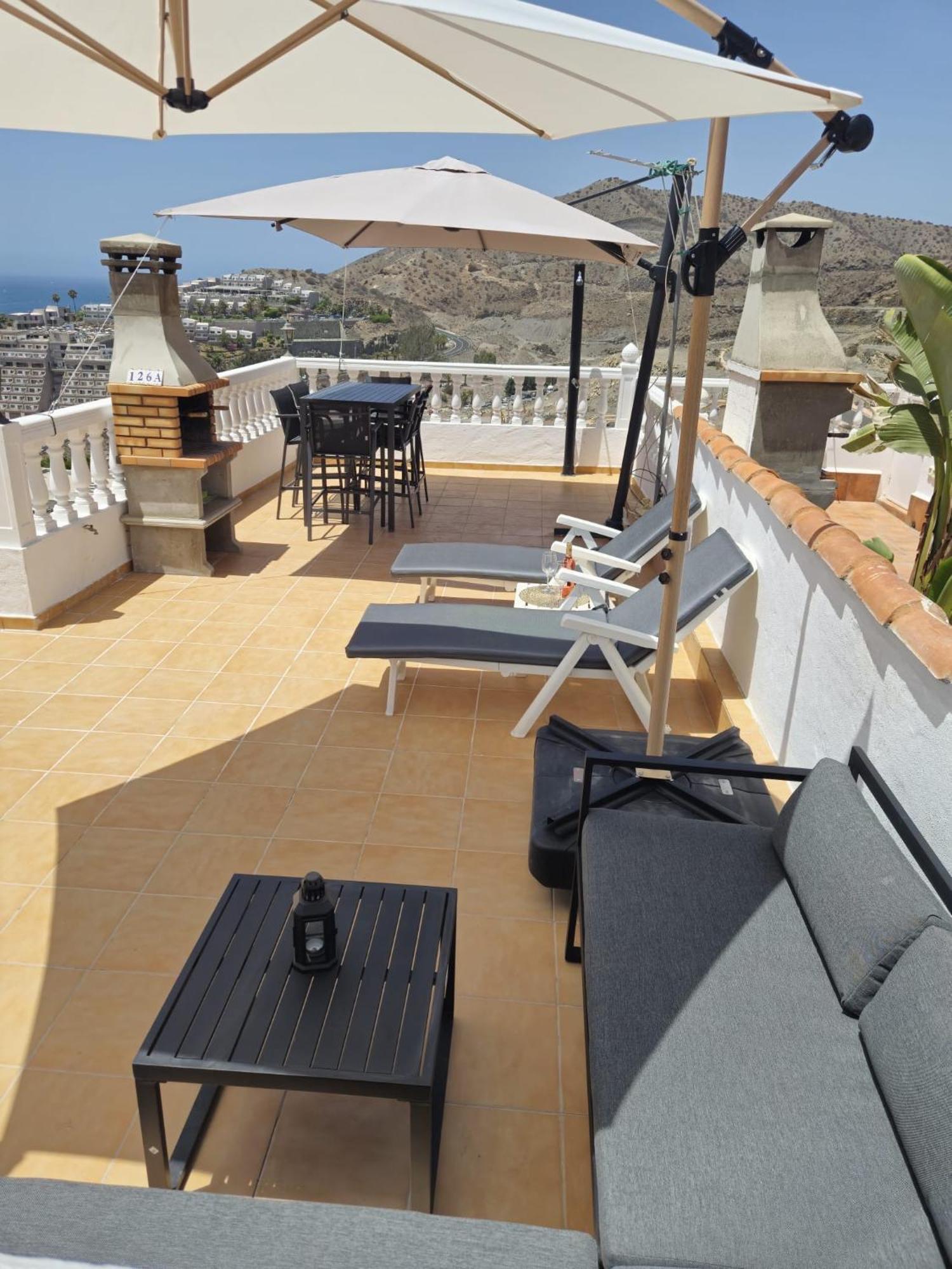 Ocean View Sunset Terrace - Near Anfi Del Mar Διαμέρισμα Los Caideros Εξωτερικό φωτογραφία