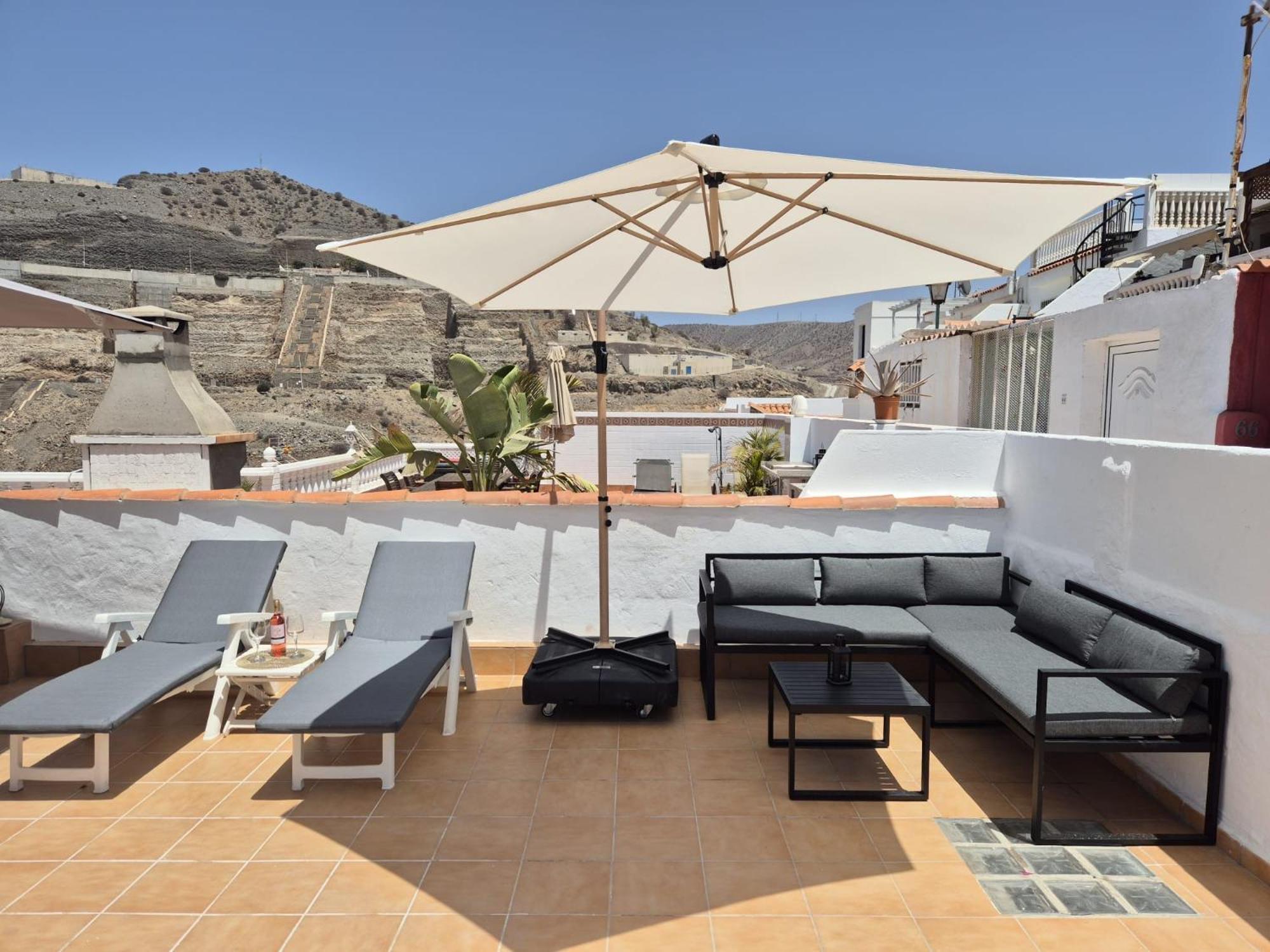Ocean View Sunset Terrace - Near Anfi Del Mar Διαμέρισμα Los Caideros Εξωτερικό φωτογραφία