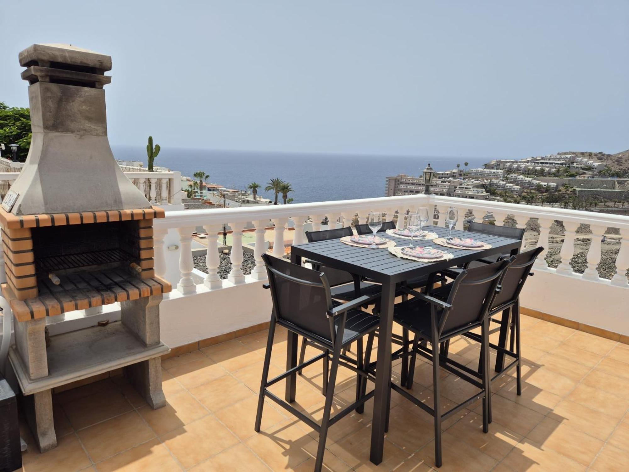 Ocean View Sunset Terrace - Near Anfi Del Mar Διαμέρισμα Los Caideros Εξωτερικό φωτογραφία